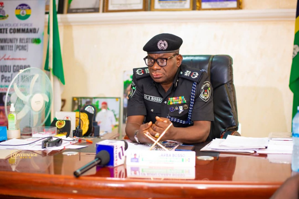 Commissioner of Police, Imo State Command, CP Audu Garba Bosso, addressing the ISPPAN leadership during the meeting.